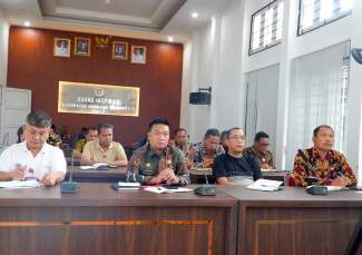 Bupati Humbahas Ikuti Rakor Dengan Mendagri