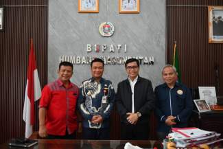 Bupati Humbahas Teken MoU Dengan Yayasan Unika ST Thomas