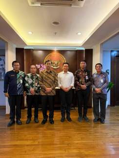Bupati Humbahas Temui Ketua DEN
