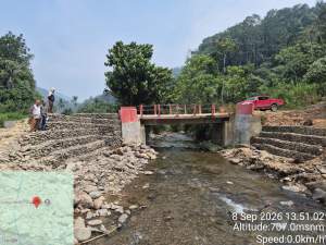 Gebrakan Infrastruktur Pemkab Taput Jalan dan Jembatan di Sipahutar Terus Diperbaiki